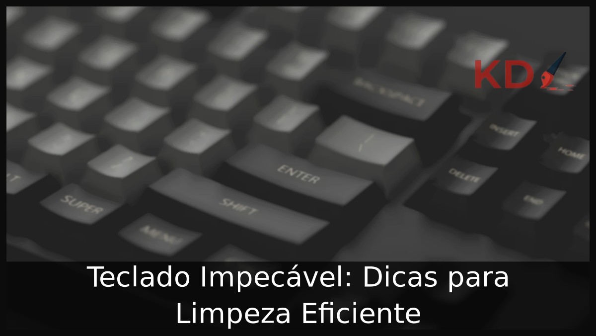Como limpar teclado