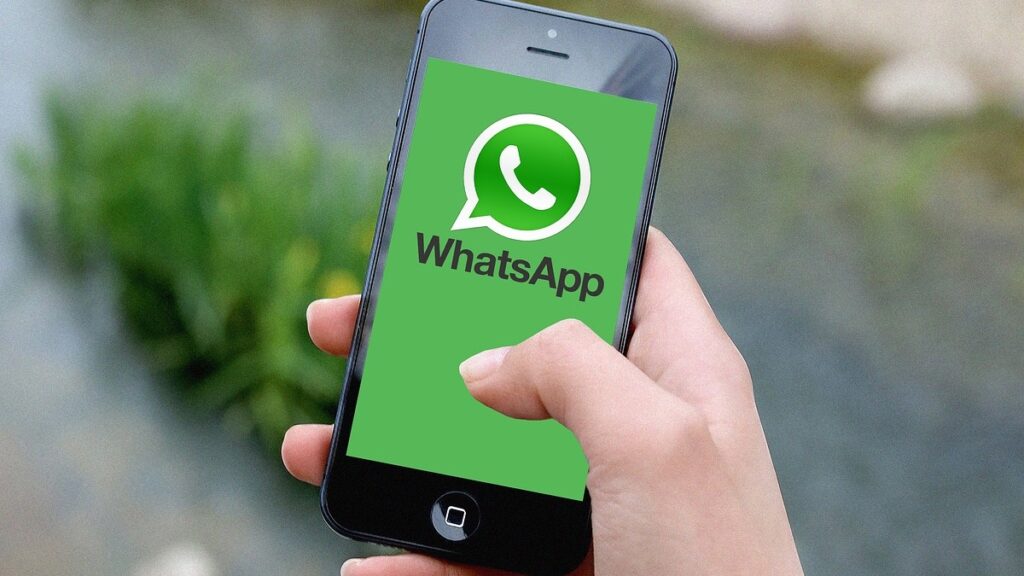 O que significa mdd no WhatsApp: Confira o real significado desta gíria! 2 pessoa segurando o celular com a logo do WhatsApp.