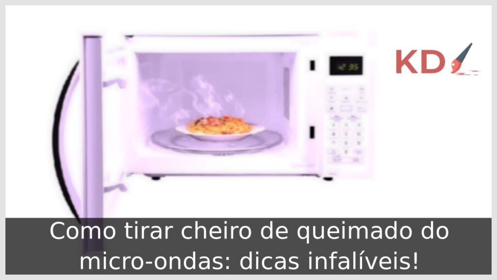 Como tirar cheiro de queimado do micro-ondas: dicas infalíveis! 1 Como tirar cheiro de queimado do micro-ondas.