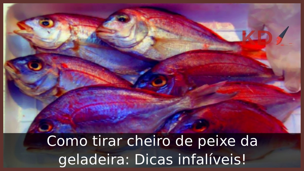 Como tirar cheiro de peixe da geladeira: Dicas infalíveis! -