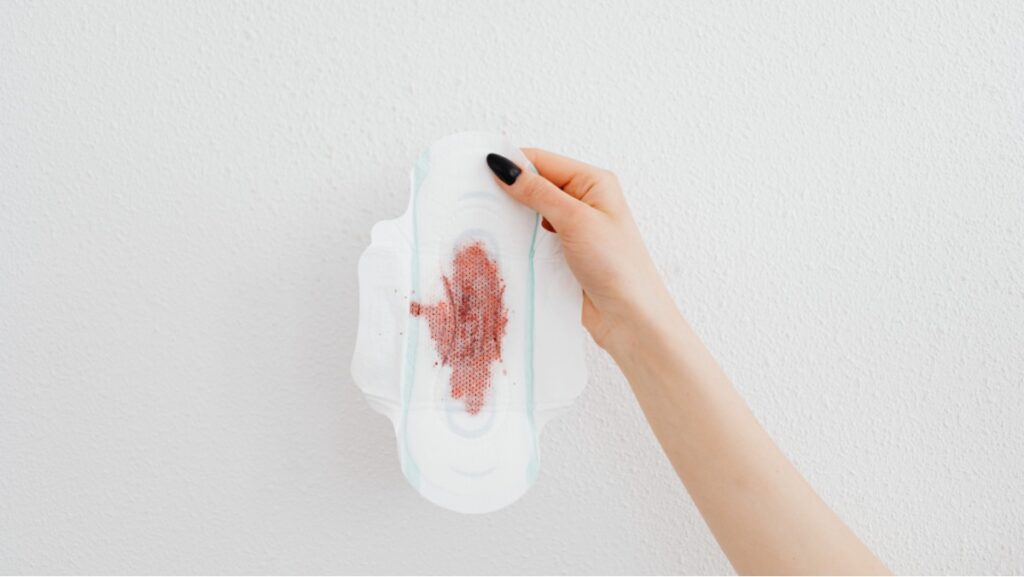 Sangue de menstruação