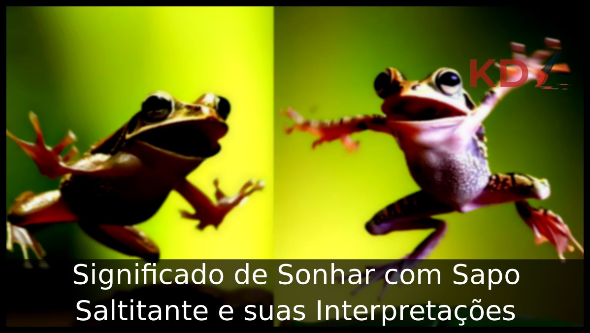 Sonhar com Sapo Saltitante