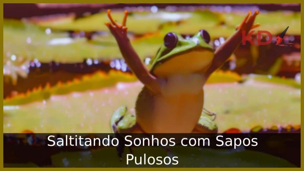 Sonhar com sapo pulando