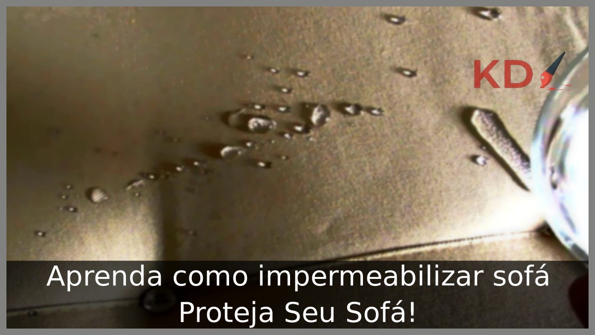 como impermeabilizar sofá