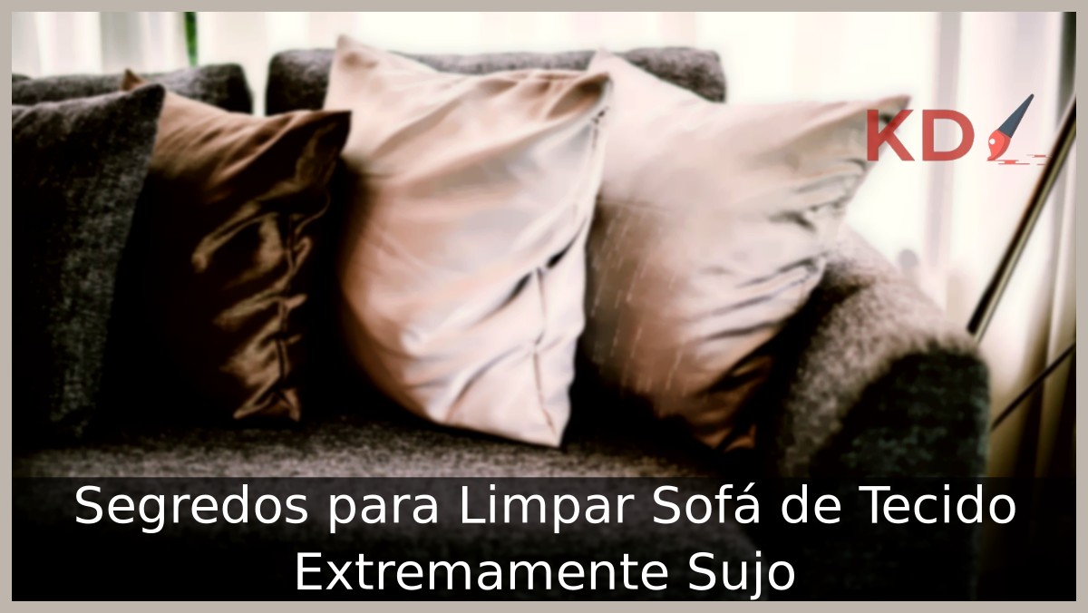 Limpar Sofá de Tecido