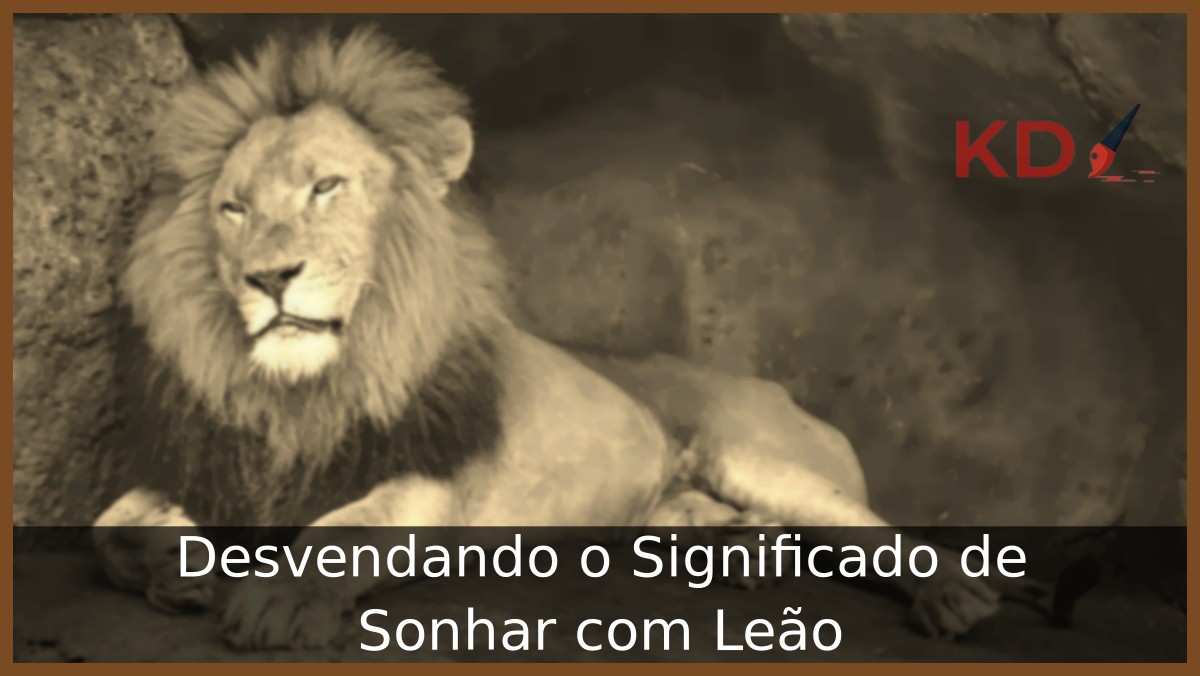 Sonhar com leão