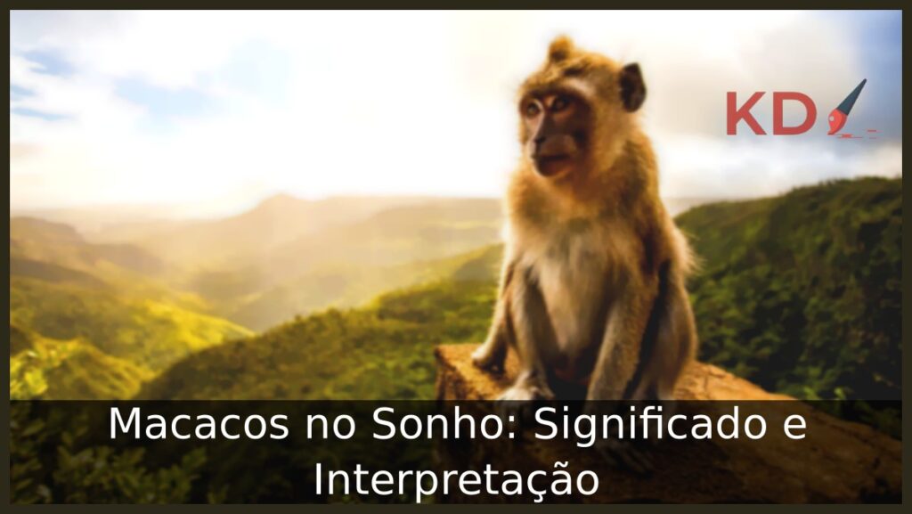 Sonhar com Macaco: Significado e Interpretação! 1 Sonhar com macaco