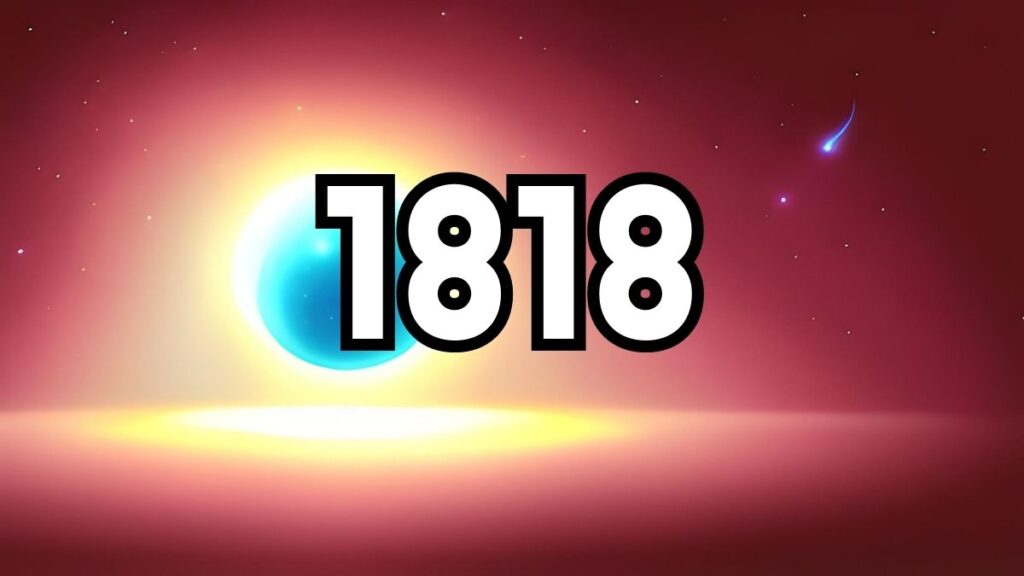Significado do Número 1818