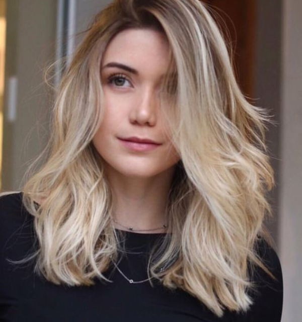 Corte de cabelo médio bob