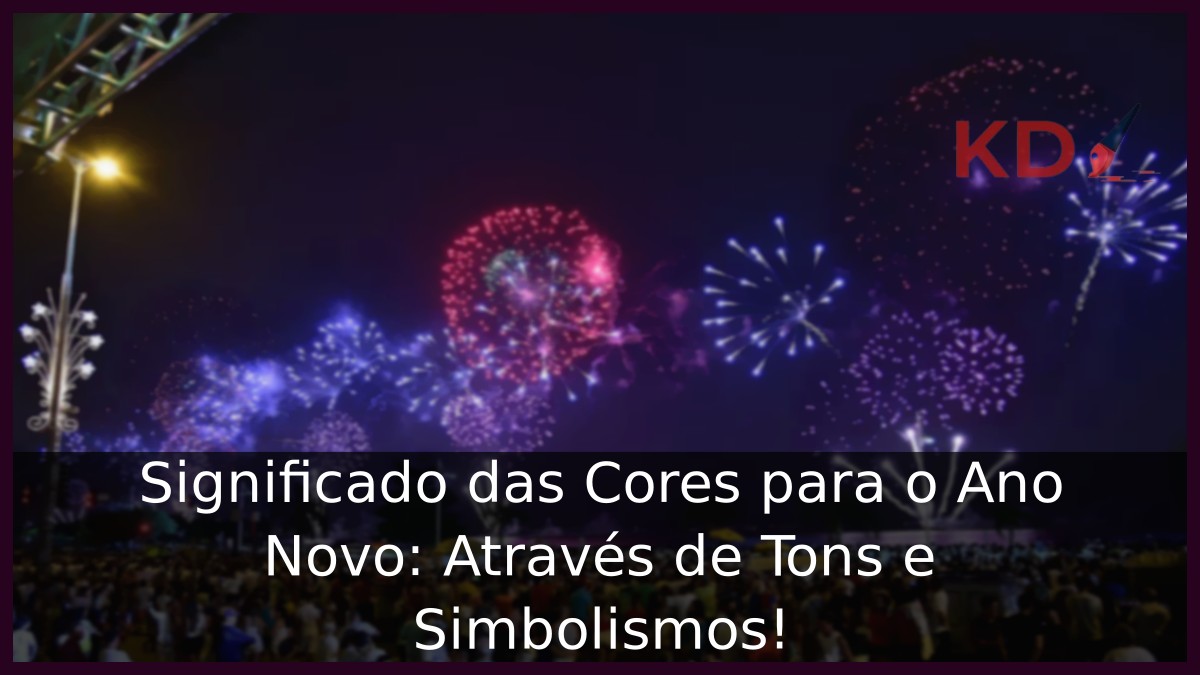 Cores para o Ano Novo