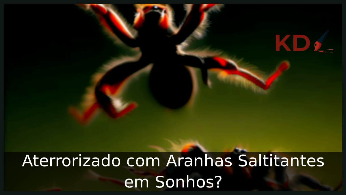 Sonhar com Aranhas Saltitantes