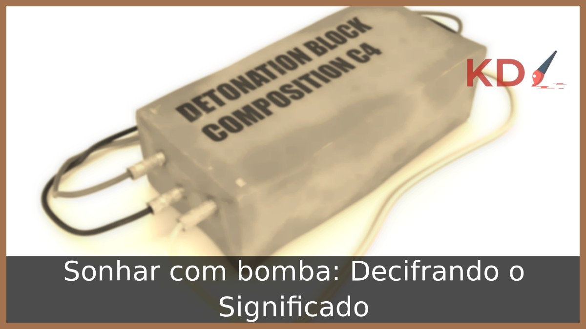 Sonhar com bomba: Decifrando o Significado!
