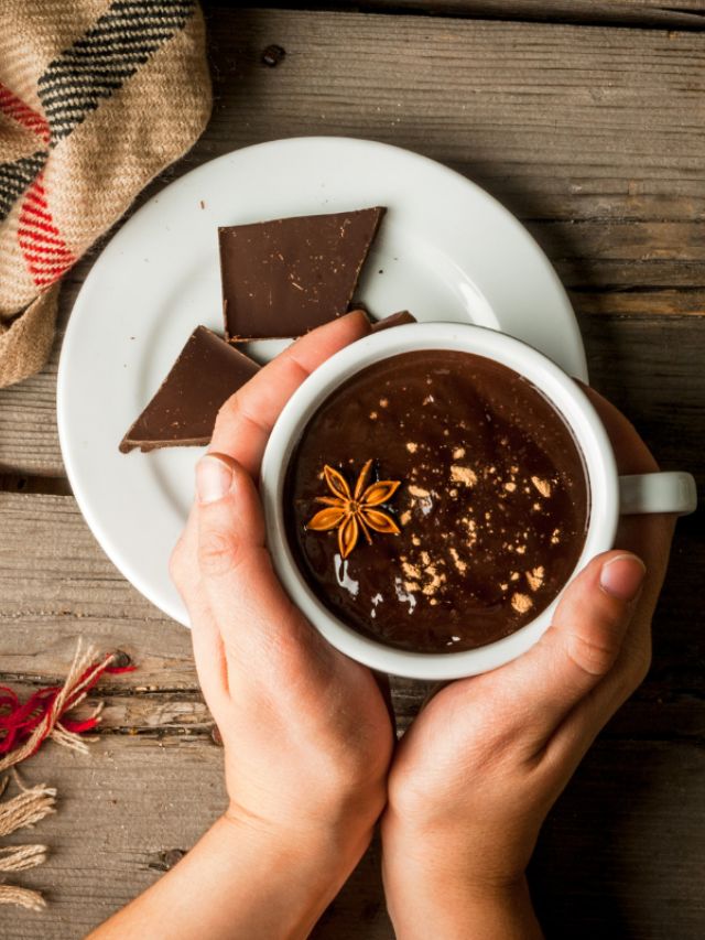 Como fazer chocolate quente delicioso