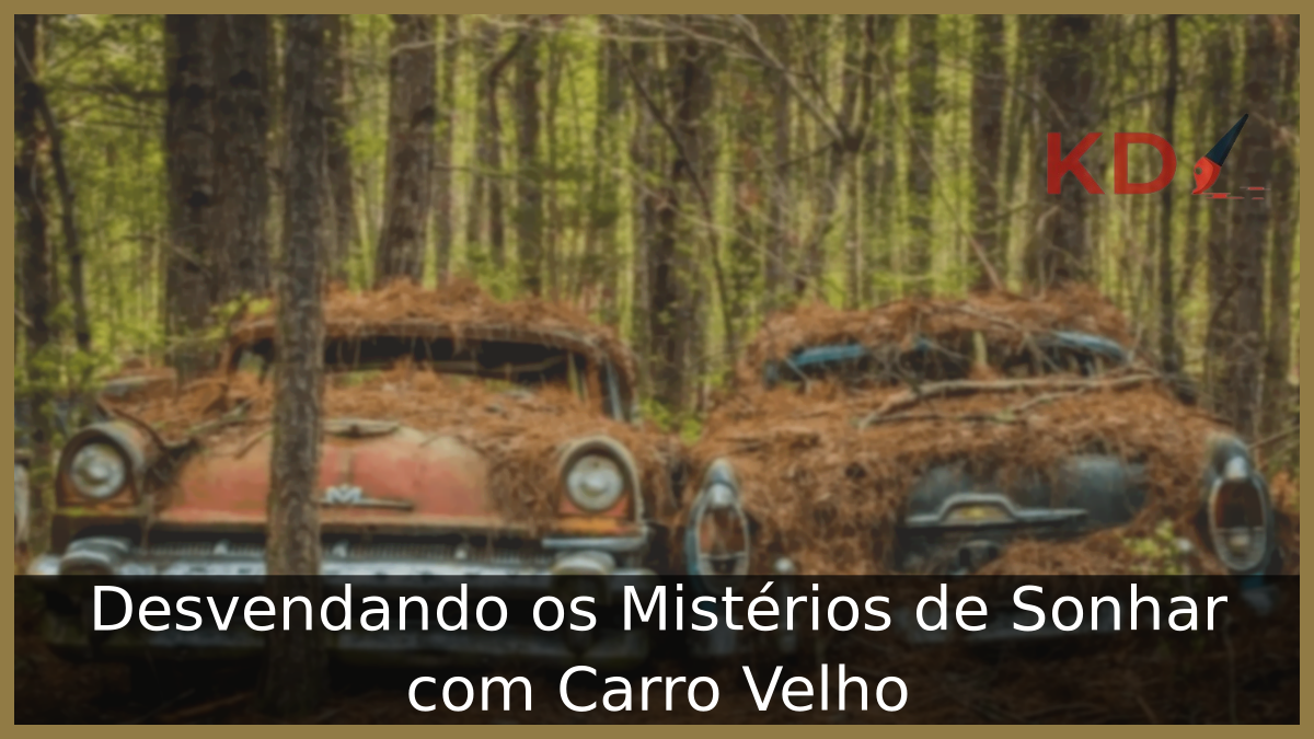 Sonhar com Carro Velho