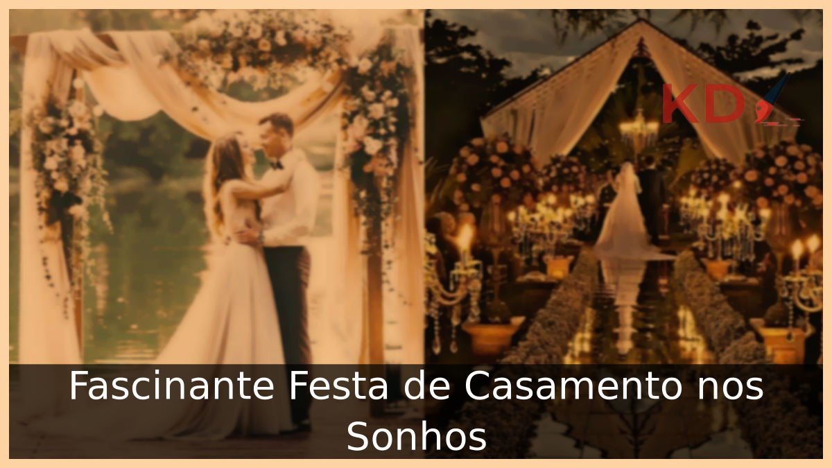 sonhar com festa de casamento