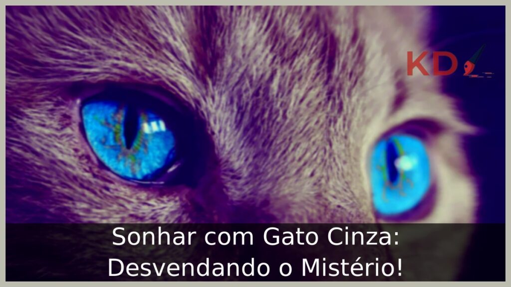Sonhar com Gato Cinza: Desvendando o Mistério!
