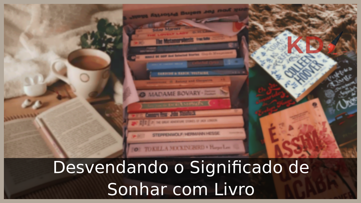 Sonhar com Livro