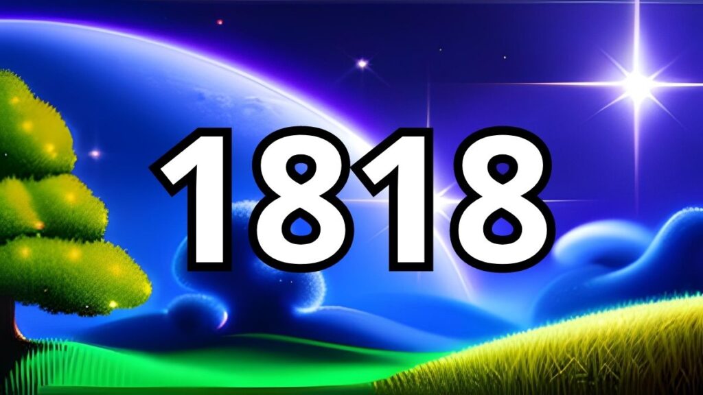 Significado do Número 1818