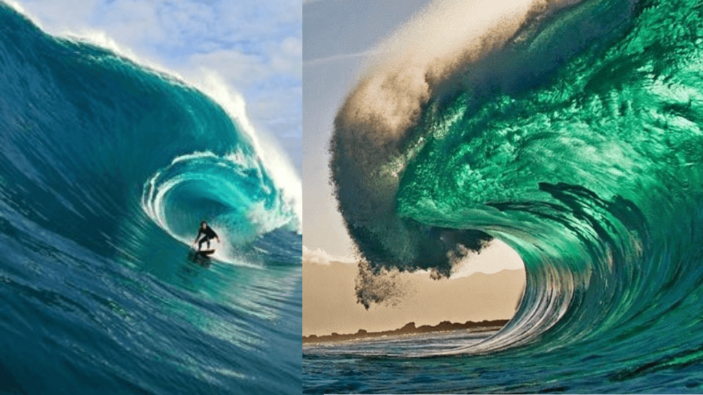 significado de Sonhar com Ondas Grandes