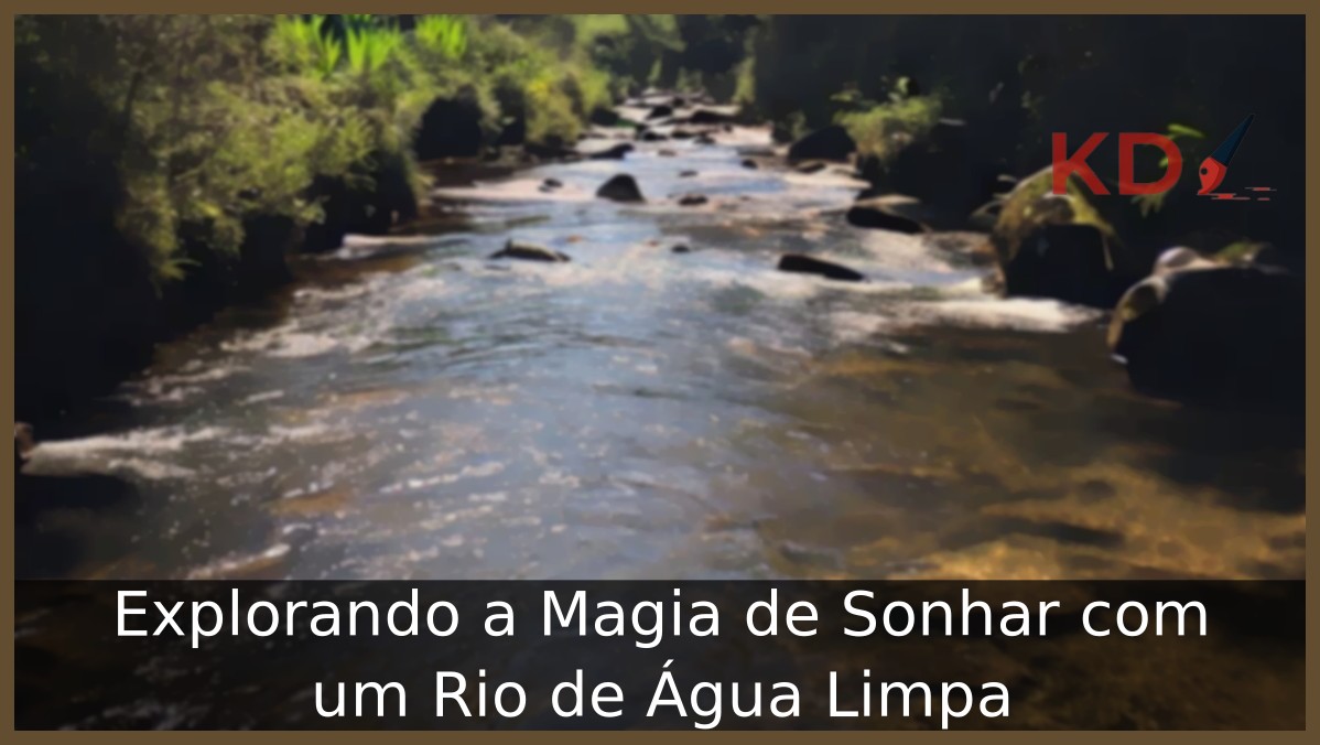 Sonhar com um Rio de Água Limpa