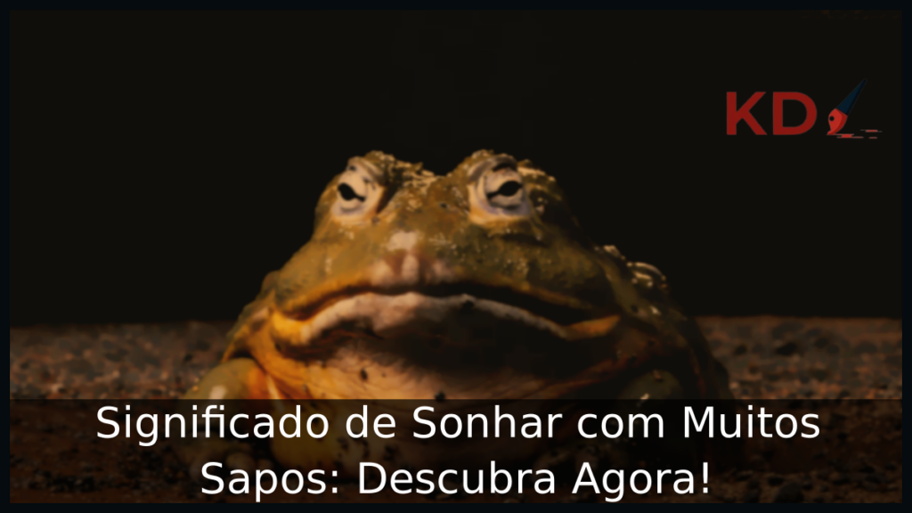 Sonhar com Muitos Sapos