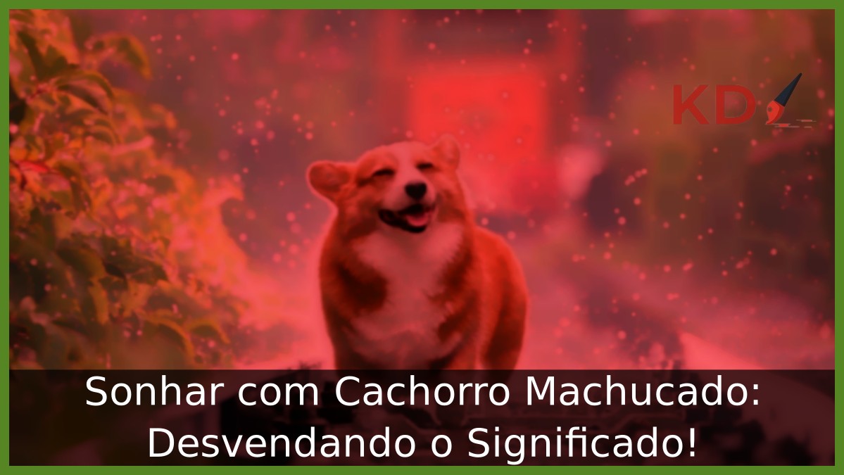 Sonhar com Cachorro Machucado: Desvendando o Significado!