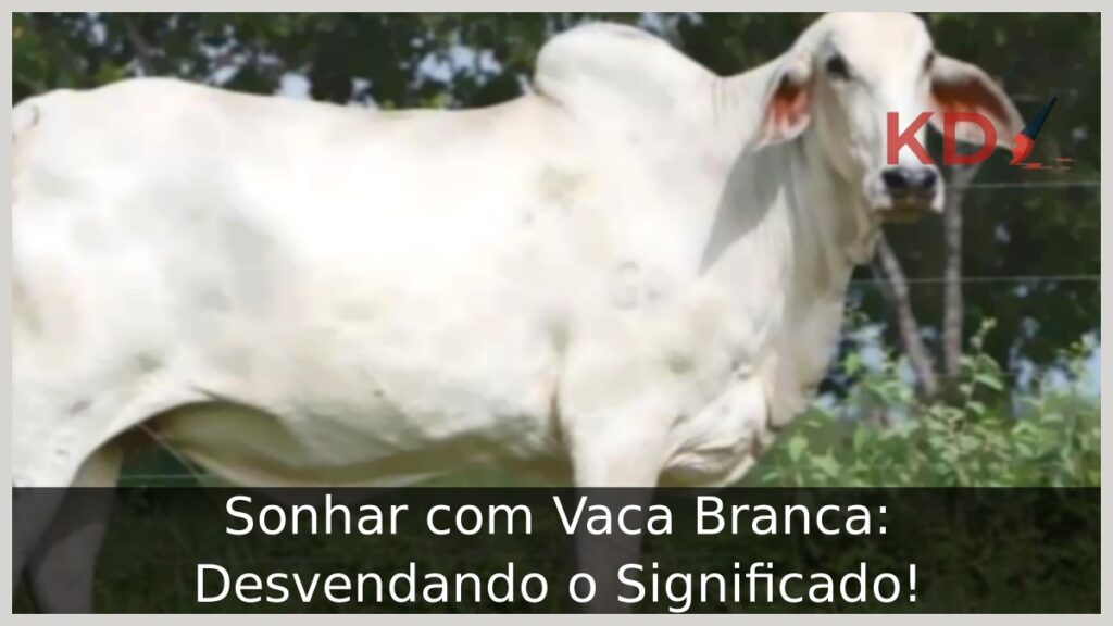 Sonhar com Vaca Branca: Desvendando o Significado! 1 Sonhar com Vaca Branca: Desvendando o Significado!