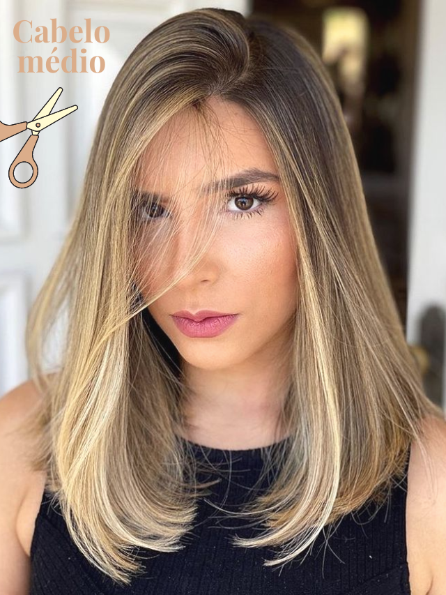 Cortes de cabelo médio