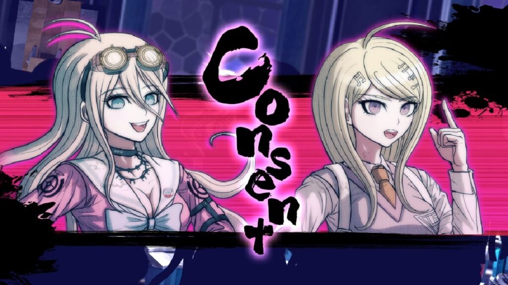 Imagem do jogo mostrando duas personagens delicadas.
