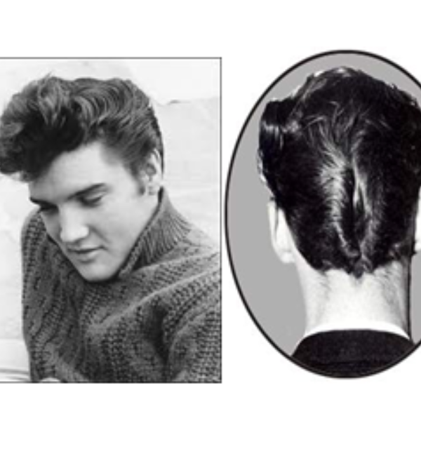 Ducktail retro style