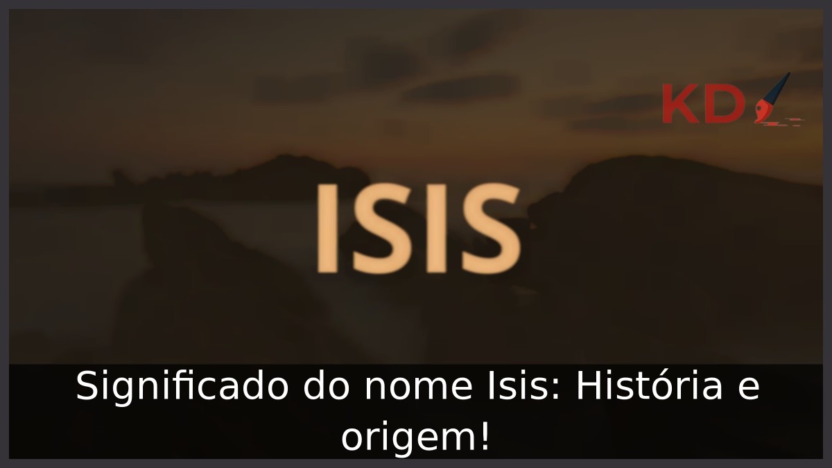 Significado do nome Isis: História e origem!
