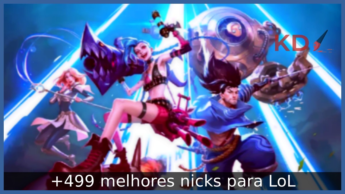 Melhores nicks para LoL.