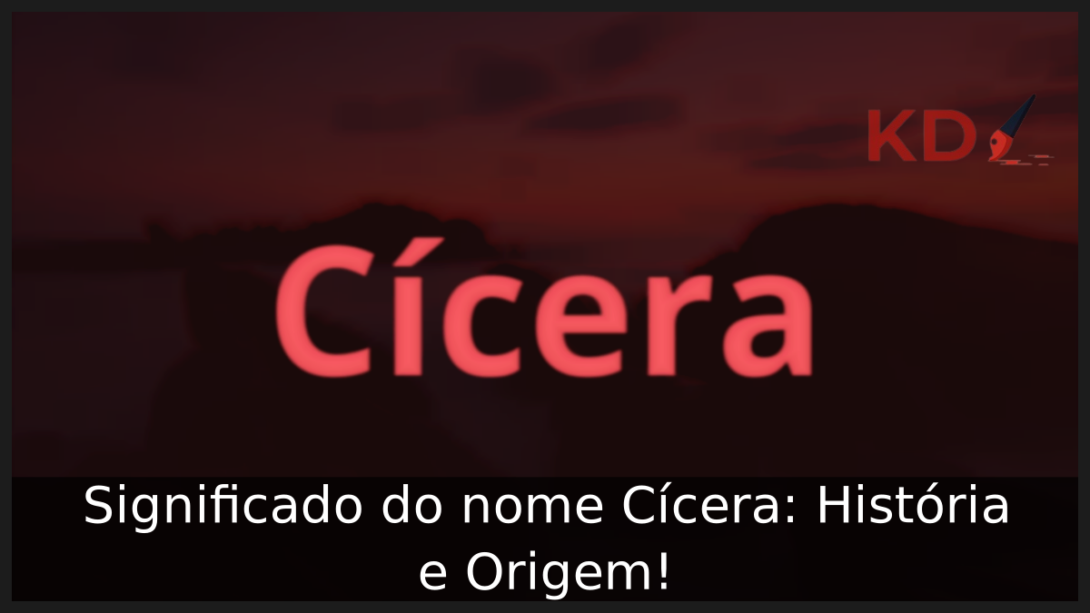 Significado do nome Cícera