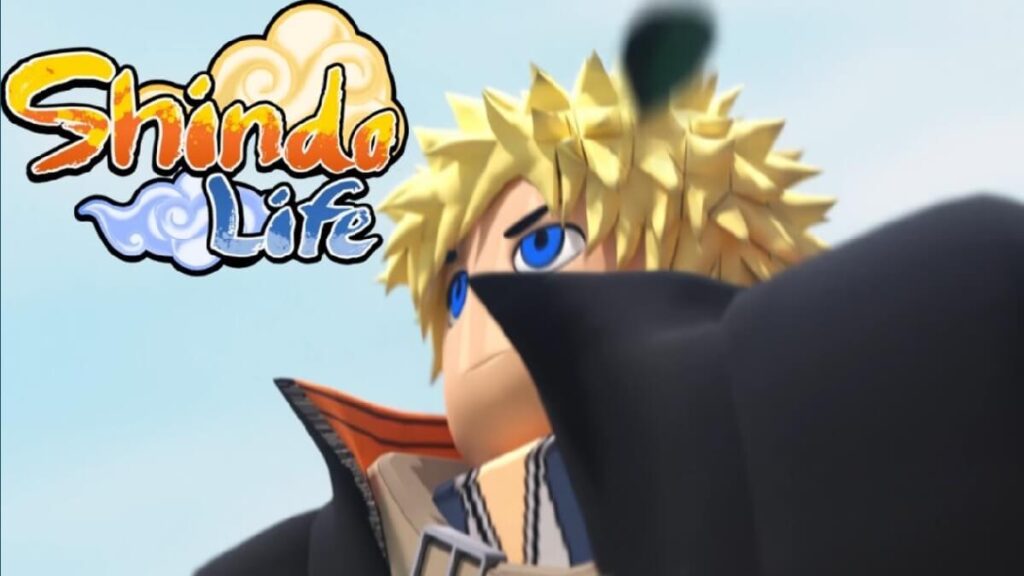 Personagem do Naruto no Shindo Life do Roblox.