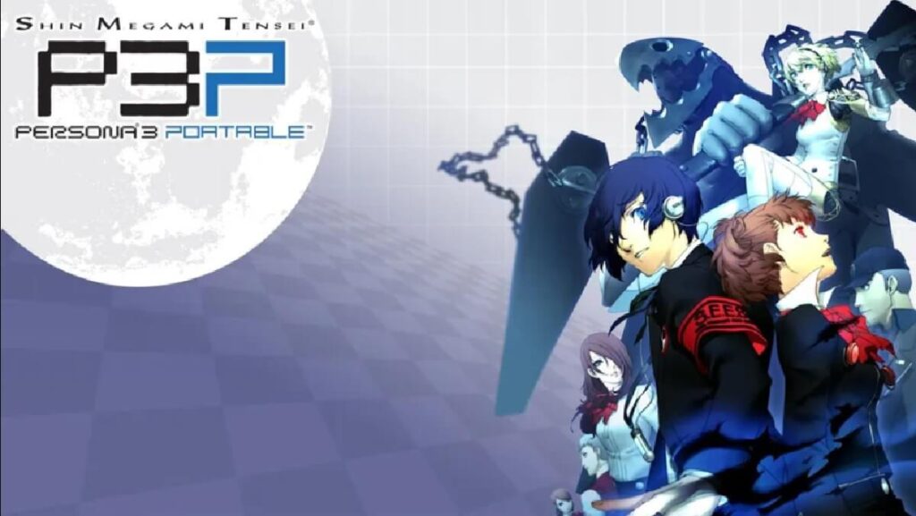 Banner do jogo mostrando alguns personagens agrupados.