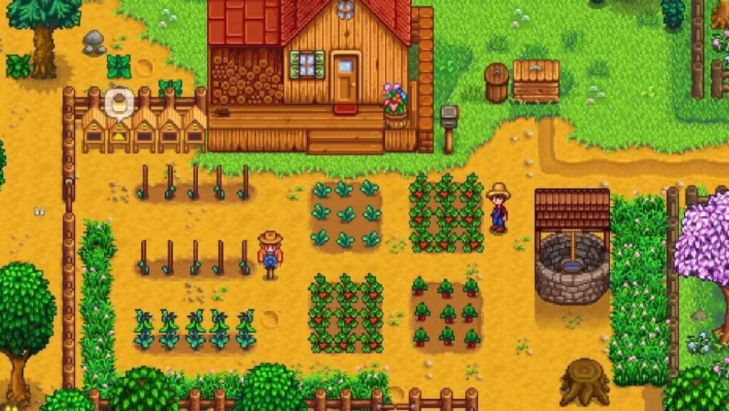 Imagem capturada de dentro do jogo Stardew Valley.