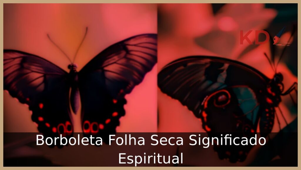 Borboleta Folha Seca