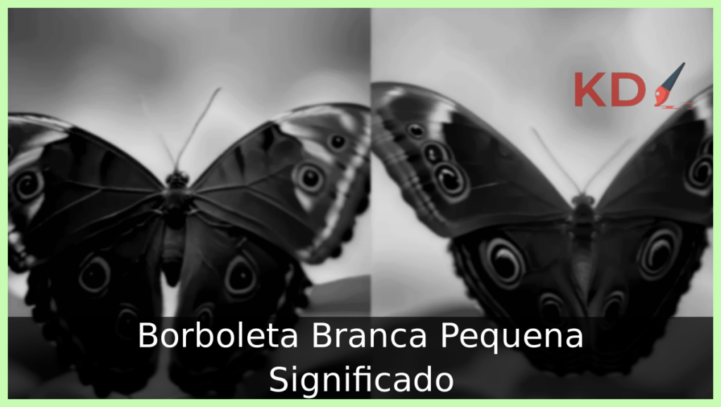 Borboleta Branca Pequena Significado