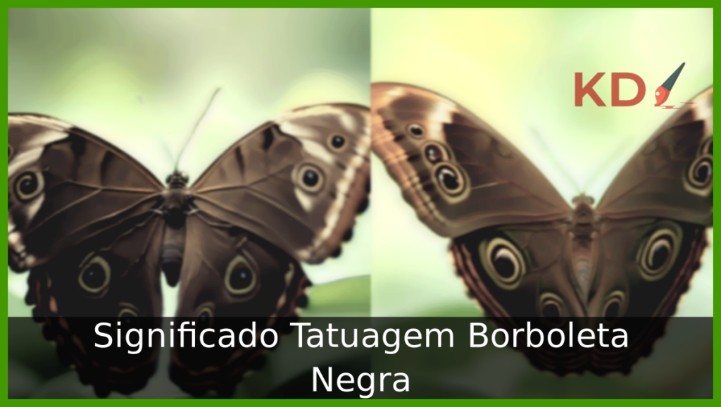 Significado Tatuagem Borboleta Negra 1 Tatuagem Borboleta Negra