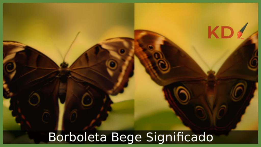 Borboleta Bege