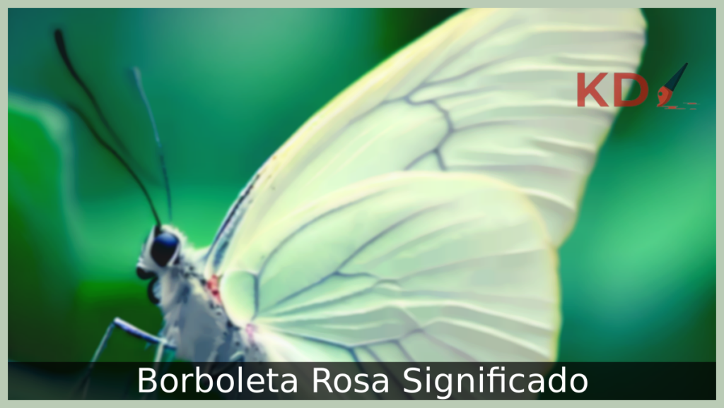Borboleta Rosa