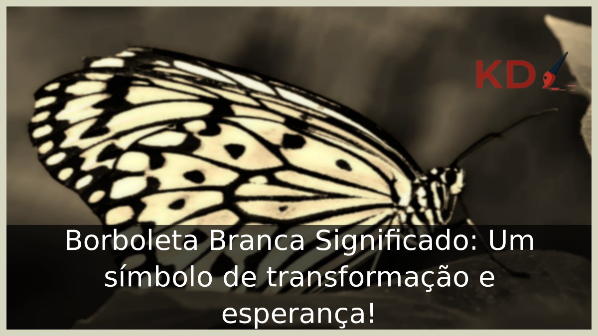 Borboleta Branca Significado
