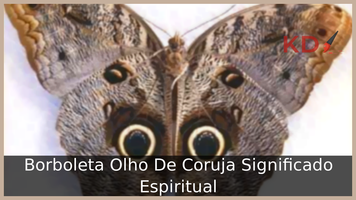 Borboleta Olho De Coruja Significado Espiritual 3 Borboleta Olho De Coruja