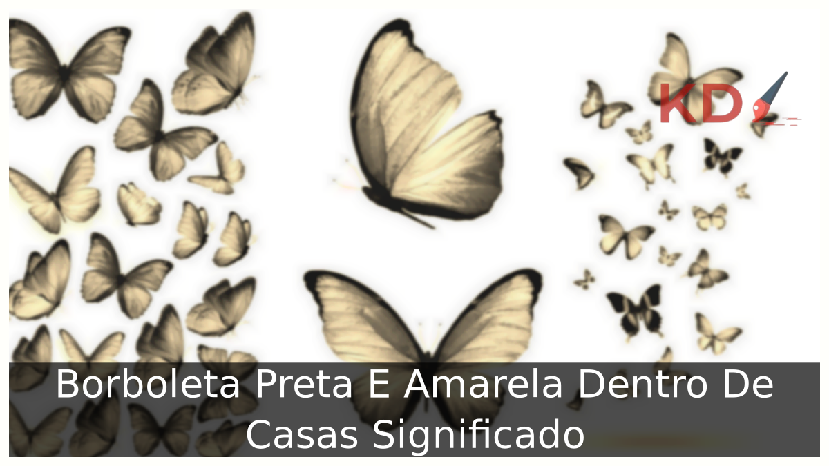 Borboleta Preta E Amarela Dentro De Casas Significado 5 Borboleta Preta E Amarela Dentro De Casas Significado