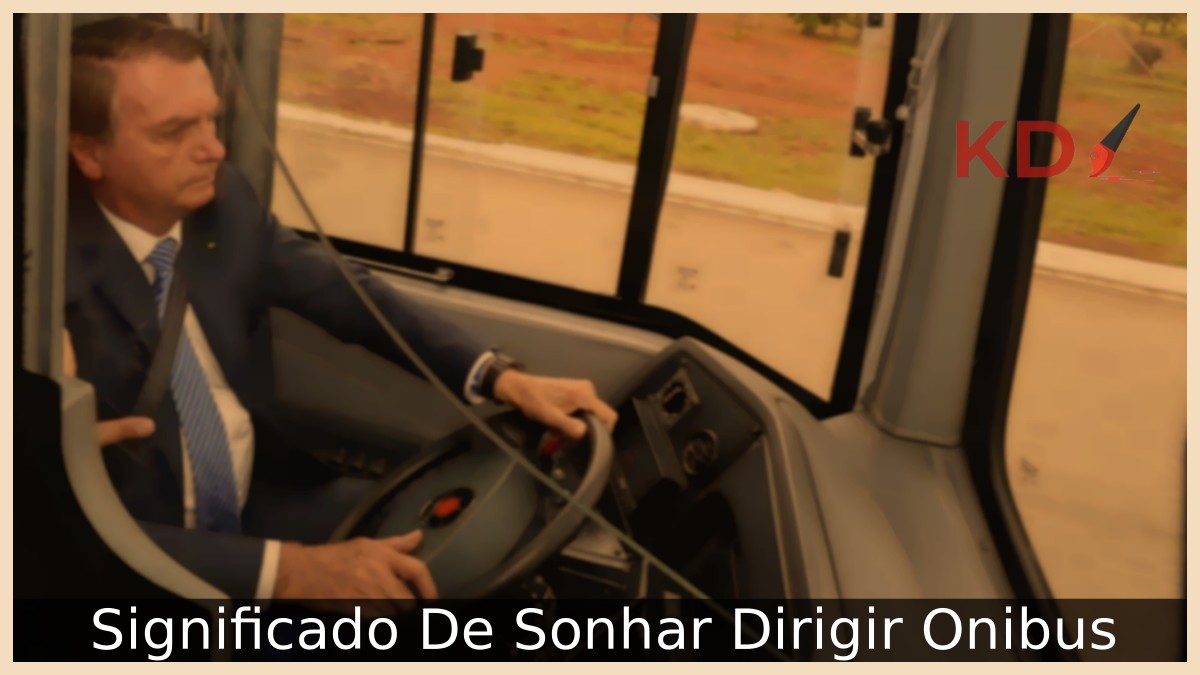 Sonhar dirigir ônibus