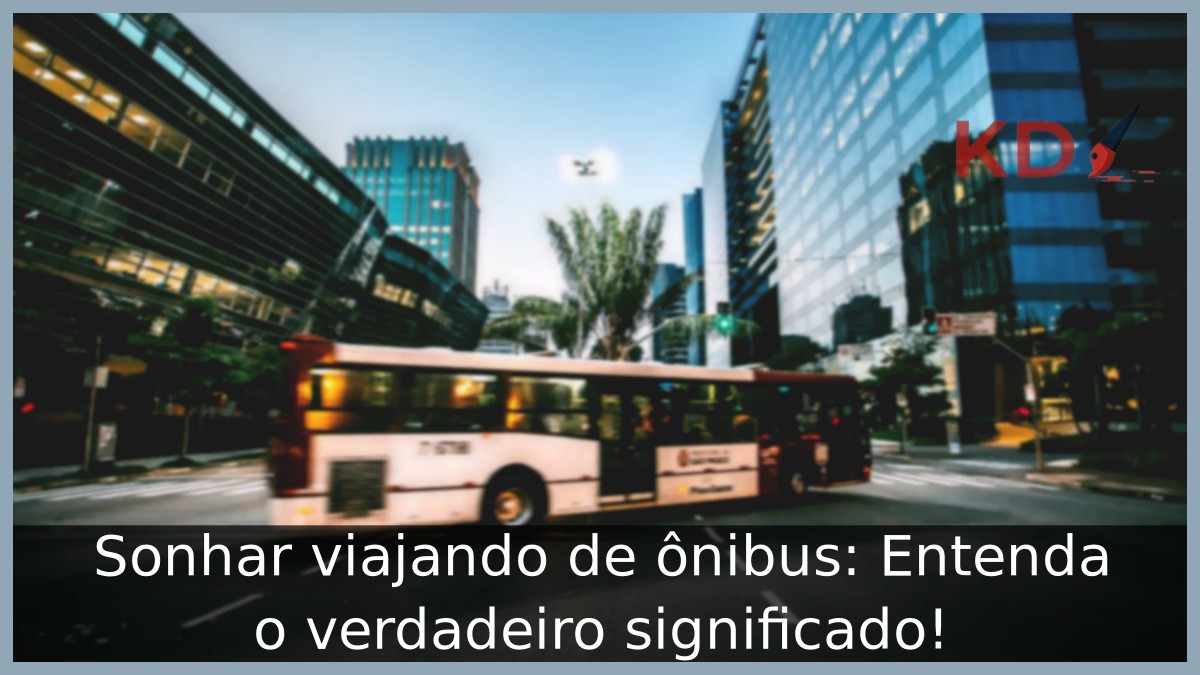 Sonhar viajando de ônibus