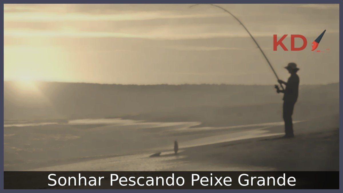 Sonhar Pescando Peixe Grande: Real significado! 7 Sonhar Pescando Peixe Grande