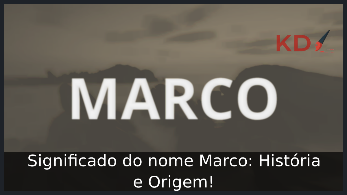Significado do nome Marco
