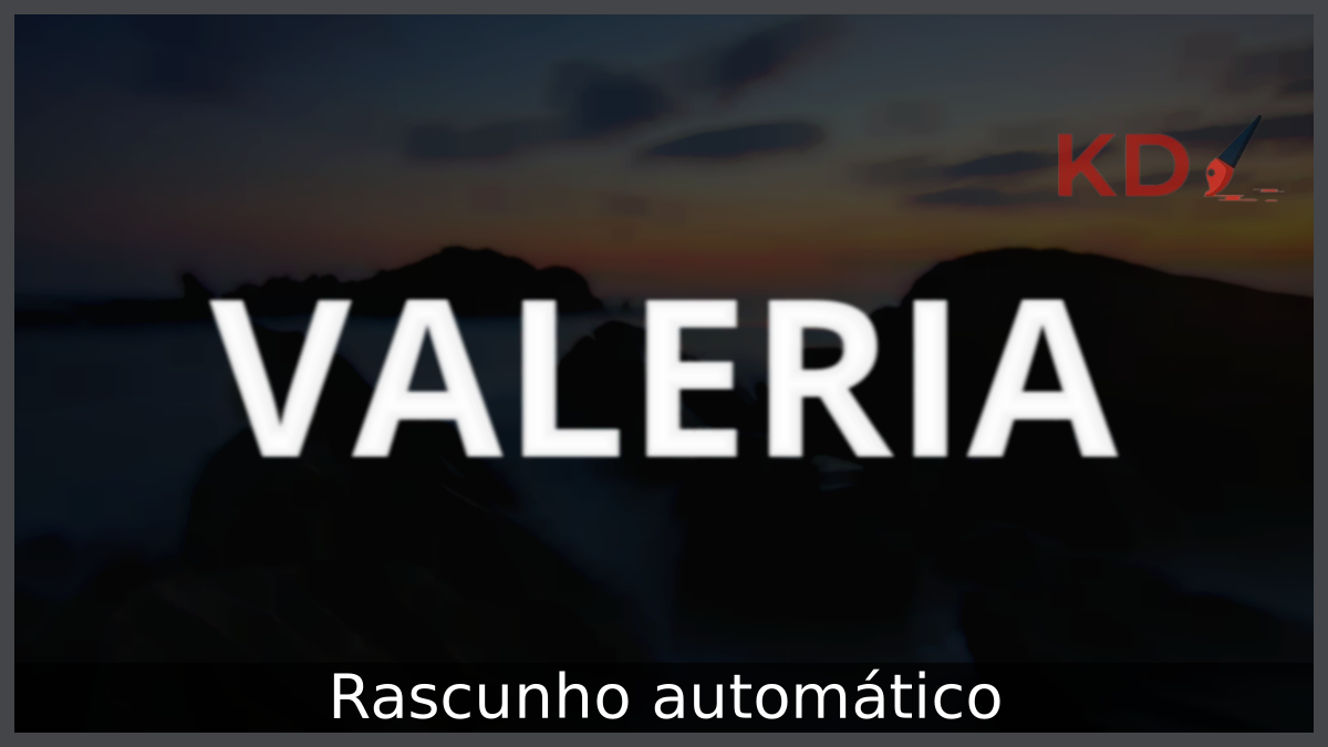 Significado do nome Valeria