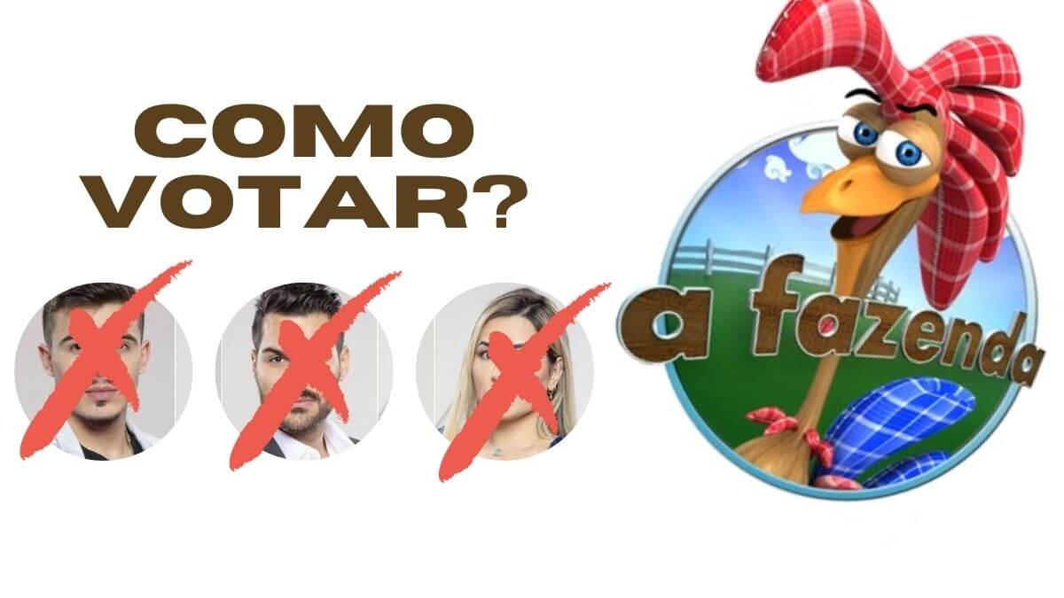 A Fazenda como votar: tutorial de como participar da votação oficial! 5 A Fazenda como votar